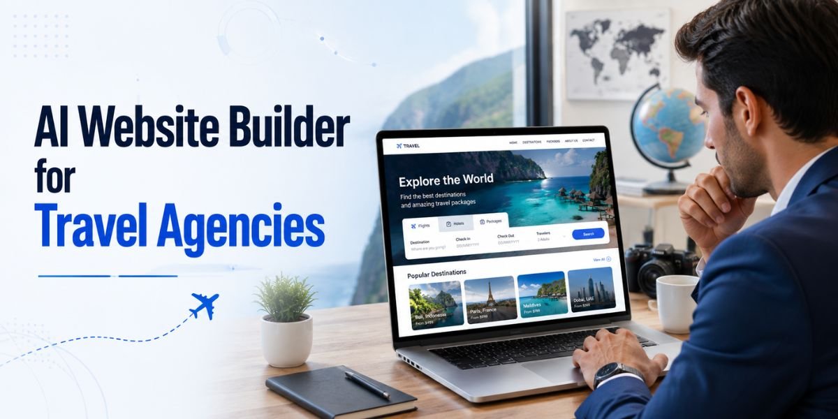 AI Website Builder for Travel Agencies