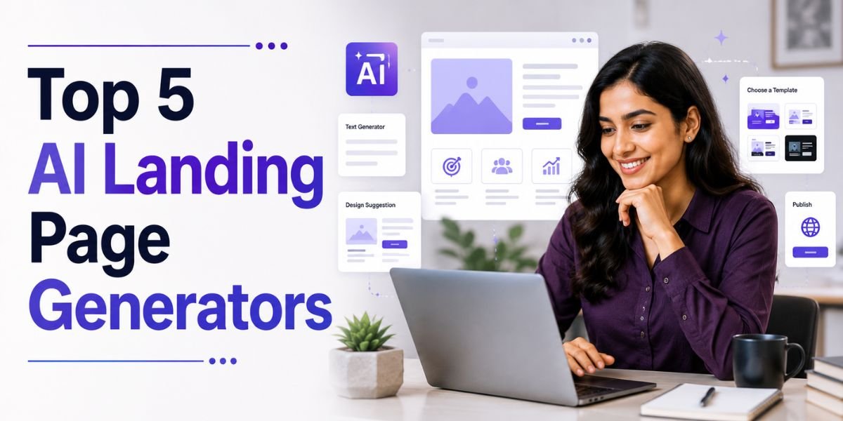 Top 5 AI Landing Page Generators