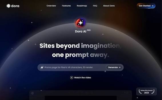 Dora AI Website Builder for Beginners