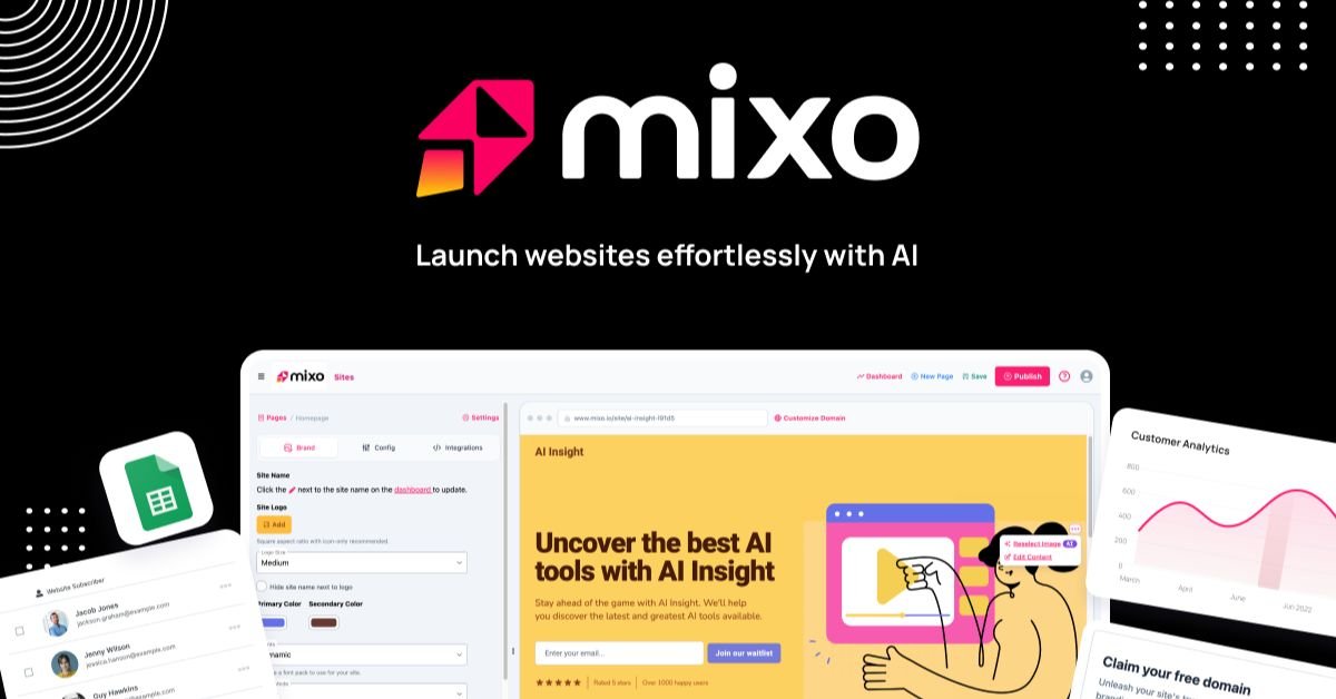 Mixo Website Builder Review