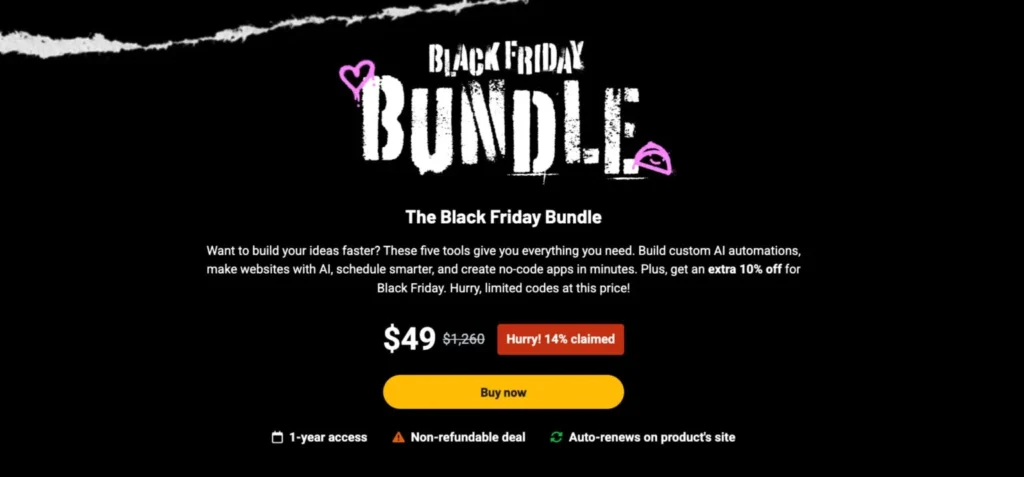 Appsumo black-friday bundle